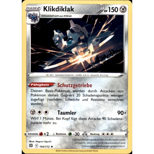 104/172 - Klikdiklak - Rare