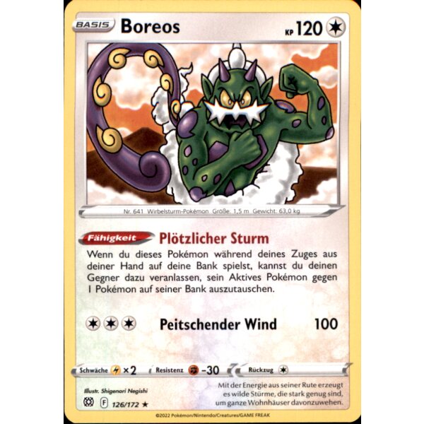 126/172 - Boreos - Rare