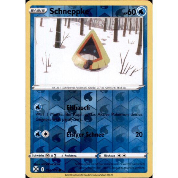 034/172 - Schneppke - Reverse Holo