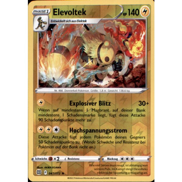 047/172 - Elevoltek - Reverse Holo