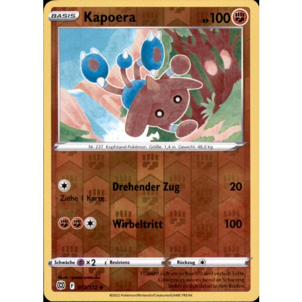 072/172 - Kapoera - Reverse Holo