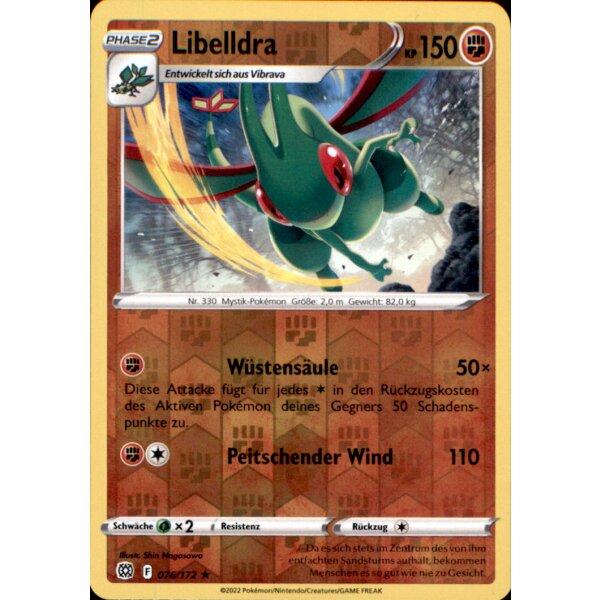 076/172 - Libelldra - Reverse Holo