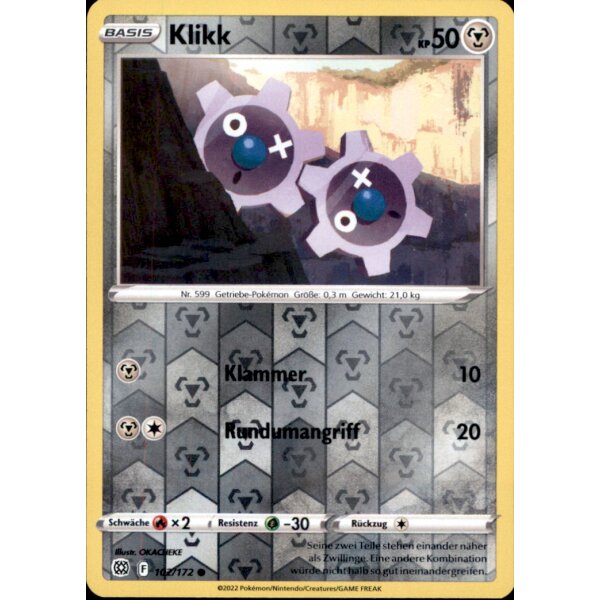 102/172 - Klikk - Reverse Holo