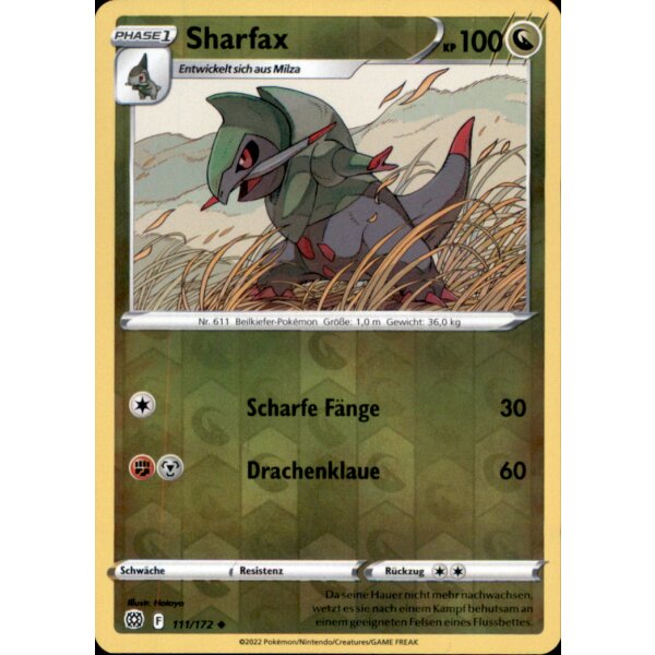 111/172 - Sharfax - Reverse Holo