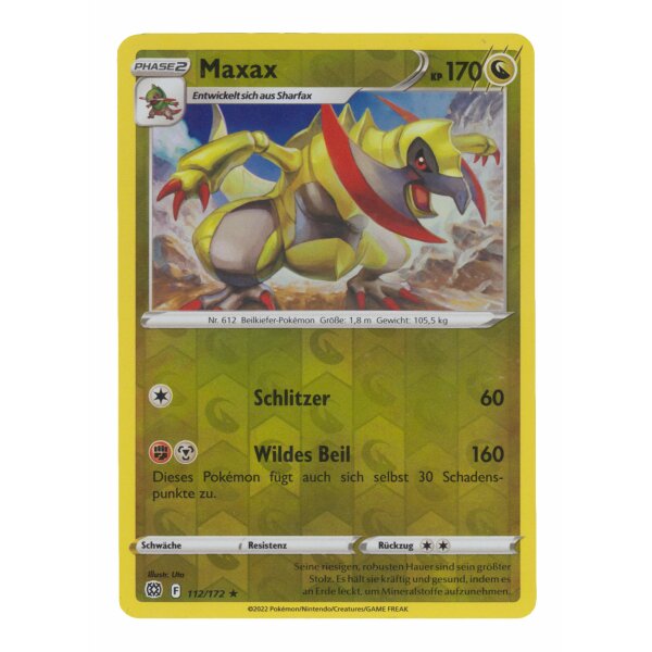 112/172 - Maxax - Reverse Holo