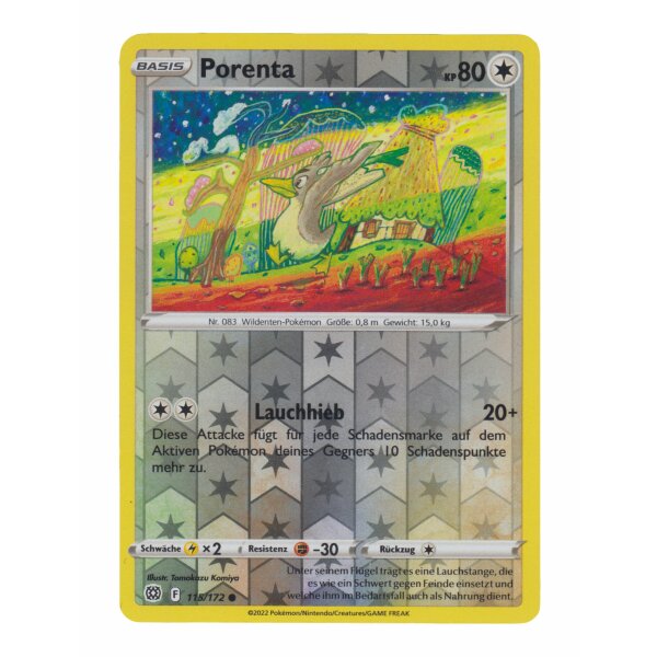 115/172 - Porenta - Reverse Holo