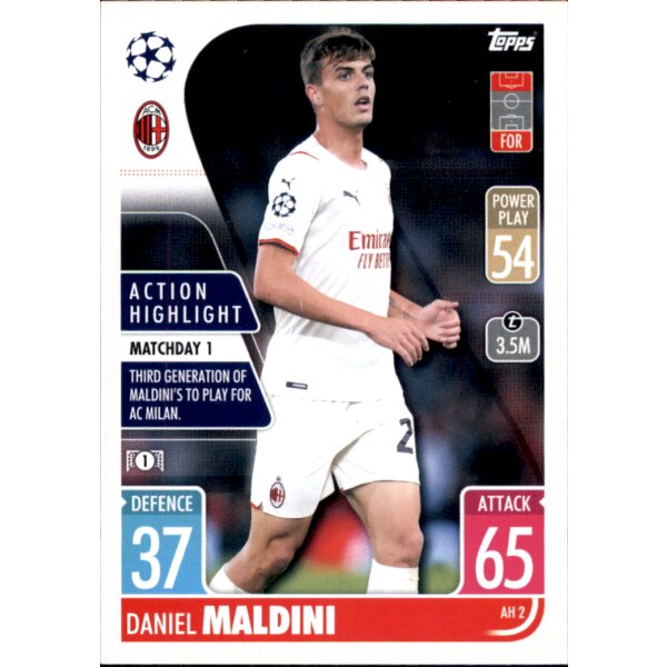 AH02 - Daniel Maldini - Action Highlights - 2021/2022