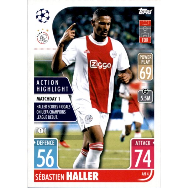 AH04 - Sebastien Haller - Action Highlights - 2021/2022