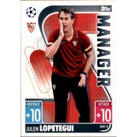 MAN10 - Julen Lopetegui - Manager - 2021/2022