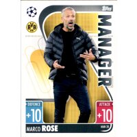 MAN20 - Marco Rose - Manager - 2021/2022