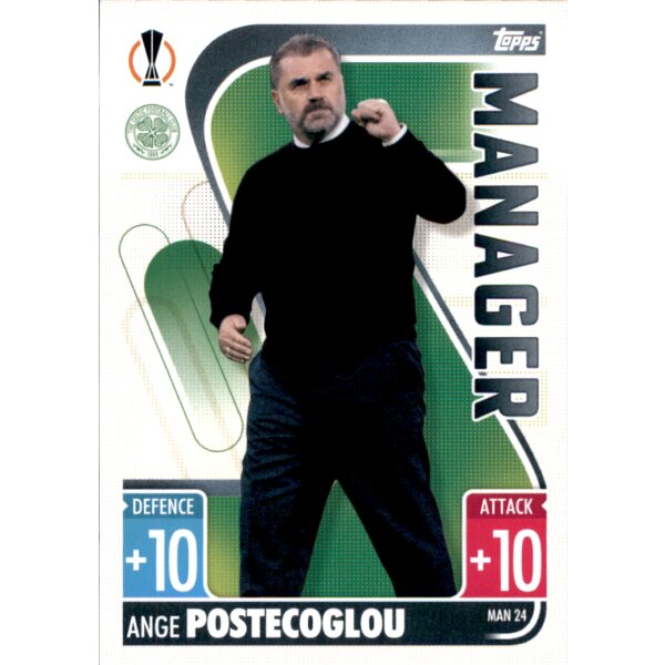 MAN24 - Ange Postecoglou - Manager - 2021/2022