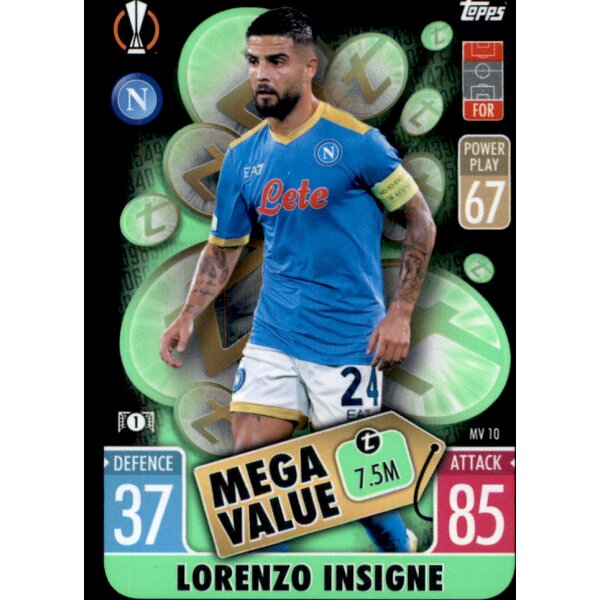 MV10 - Lorenzo Insigne - Mega Value - 2021/2022