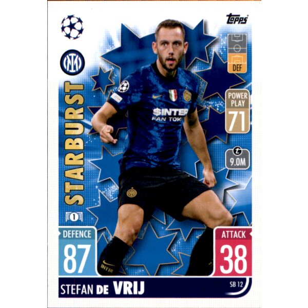 SB12 - Stefan de Vrij - Starburst - 2021/2022