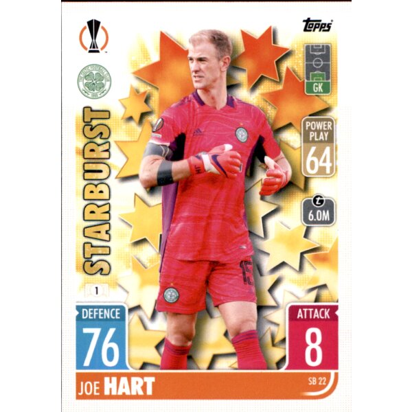 SB22 - Joe Hart - Starburst - 2021/2022