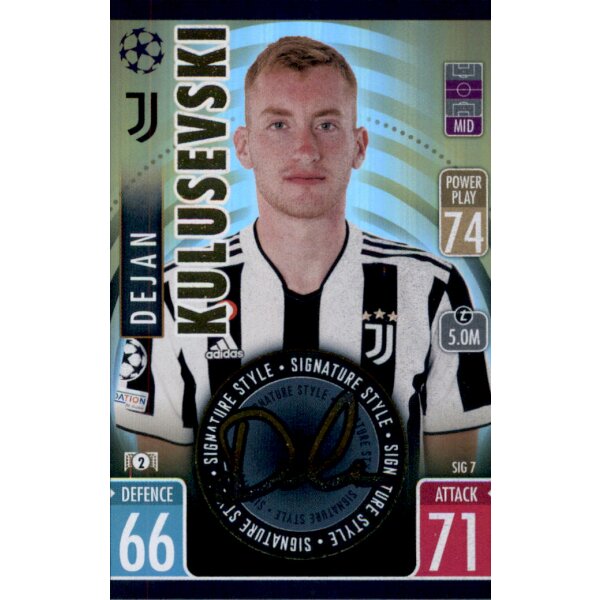 SIG07 - Dejan Kulusevski - Signature Style - 2021/2022