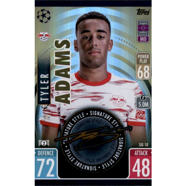 SIG10 - Tyler Adams - Signature Style - 2021/2022