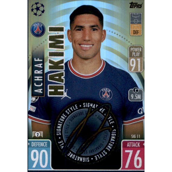 SIG11 - Achraf Hakimi - Signature Style - 2021/2022