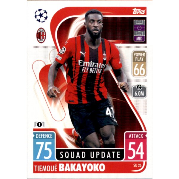 SU26 - Tiemoue Bakayoko - Squad Update - 2021/2022