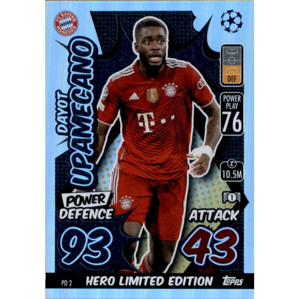 PD02 - Dayot Upamecano - Power Limited Edition - 2021/2022