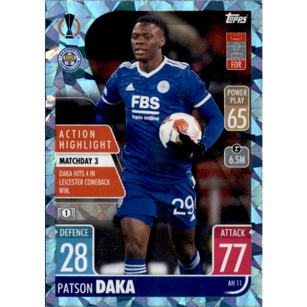 CAH11 - Patson Daka - Action Highlights - CRYSTAL - 2021/2022