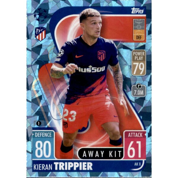 CAK08 - Kieran Trippier - Away Kit - CRYSTAL - 2021/2022