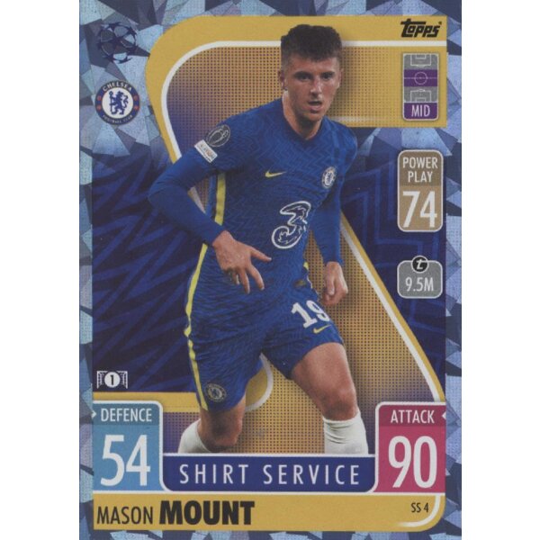 CSS04 - Mason Mount - Shirt Service - CRYSTAL - 2021/2022