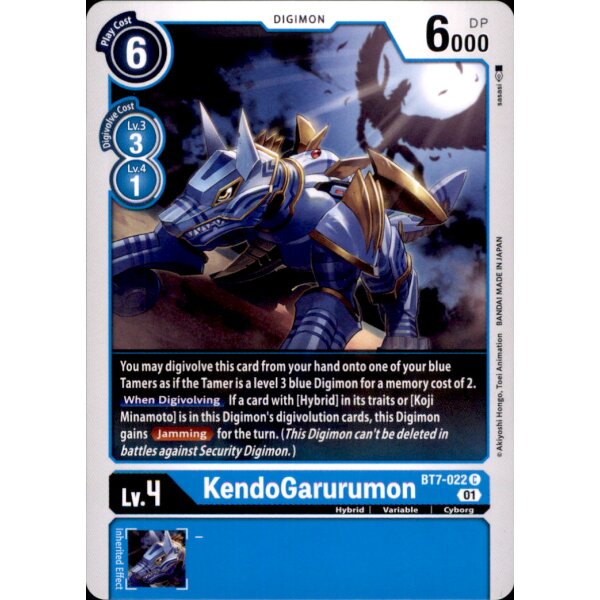 BT7-022 - KendoGarurumon - Common