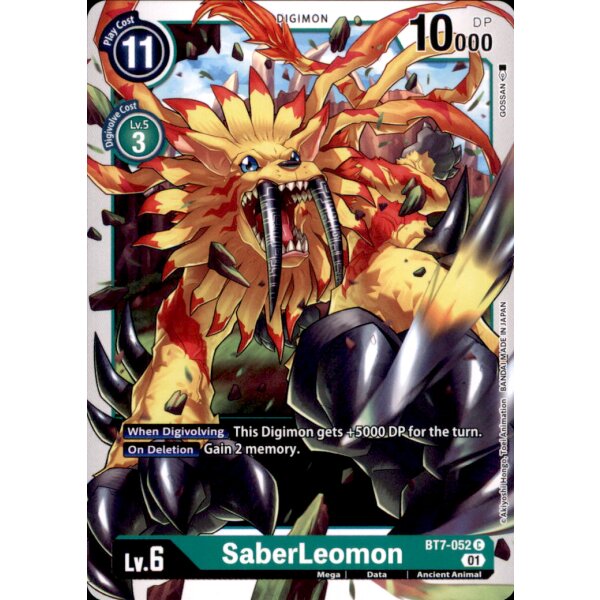 BT7-052 - SaberLeomon - Common