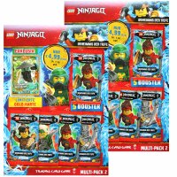 LEGO Ninjago - Serie 7 Trading Cards - Alle 2 Multipacks...