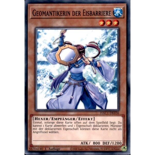 HAC1-DE036 - Geomantikerin der Eisbarriere - Common