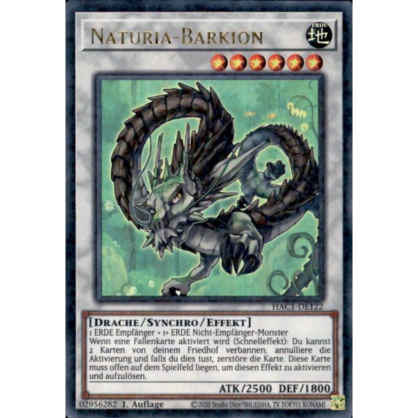 HAC1-DE122 - Naturia-Barkion - Duel Terminal Ultra Rare