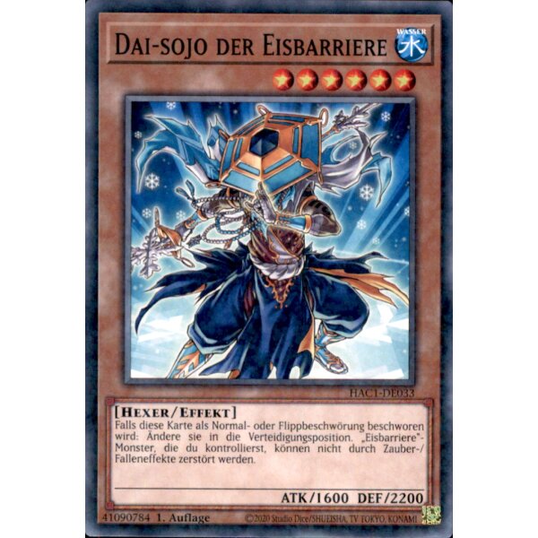 HAC1-DE033 - Dai-sojo der Eisbarriere - Duel Terminal Common