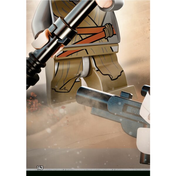 143 - Konfrontation auf Jakku - Puzzle Karte - Serie 3