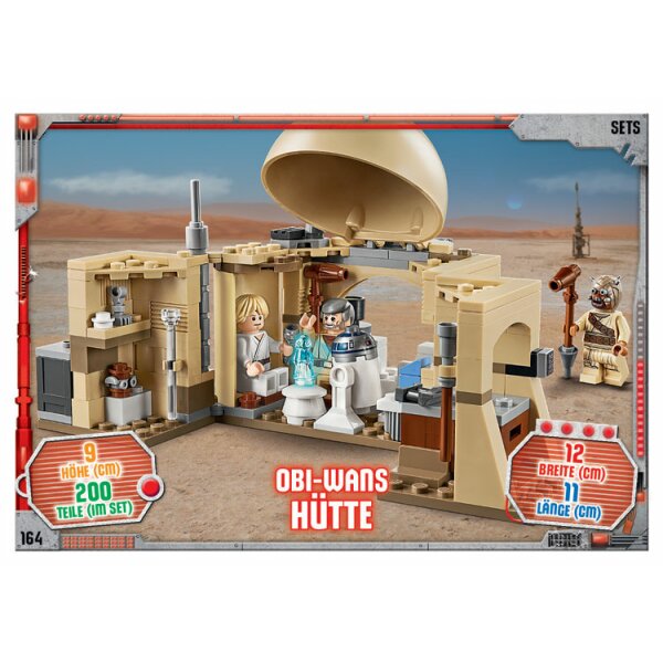 164 - Obi-Wans Hütte - Set Karte - Serie 3