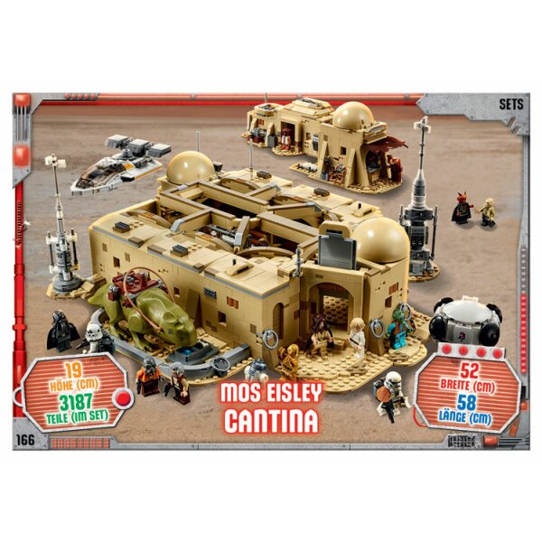 166 - Mos Eisley Cantina - Set Karte - Serie 3