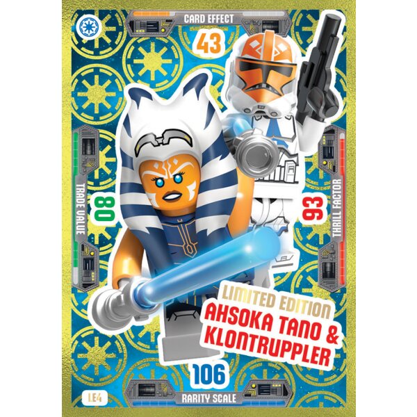 LE04 - Ahsoka Tano & Klontruppler - Limited Edition - Serie 3