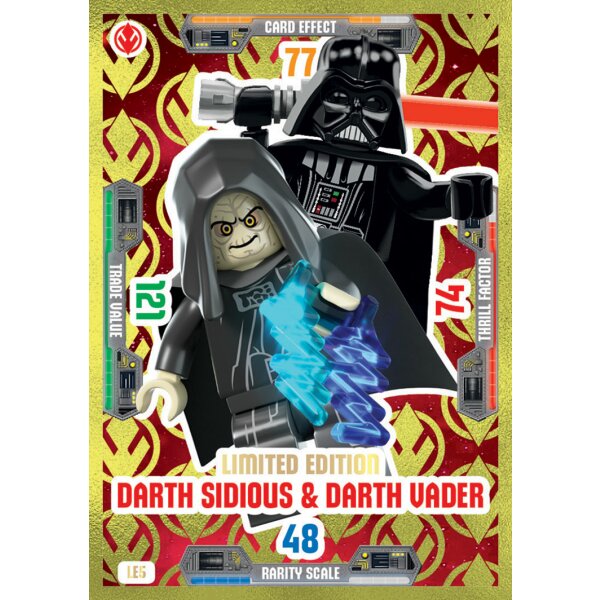 LE05 - Darth Sidious & Darth Vader - Limited Edition - Serie 3