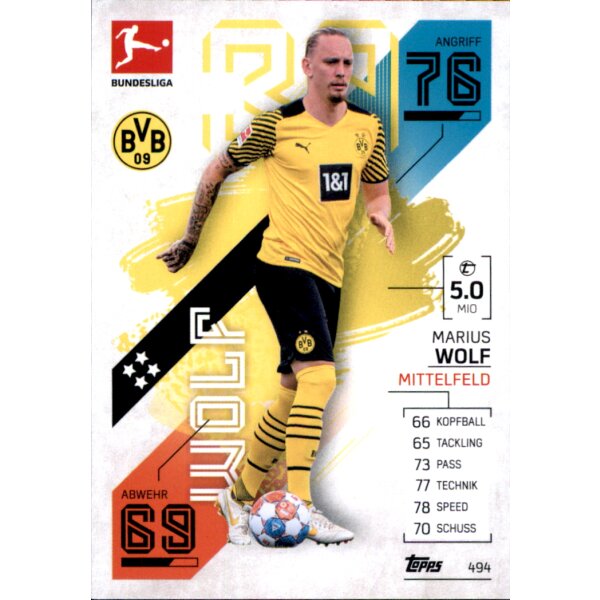 494 - Marius Wolf - 2021/2022