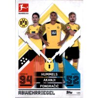 495 - Hummels/Akanji/Pongracic - Abwehrriegel - 2021/2022