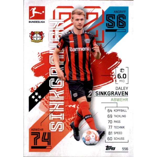 556 - Daley Sinkgraven - 2021/2022