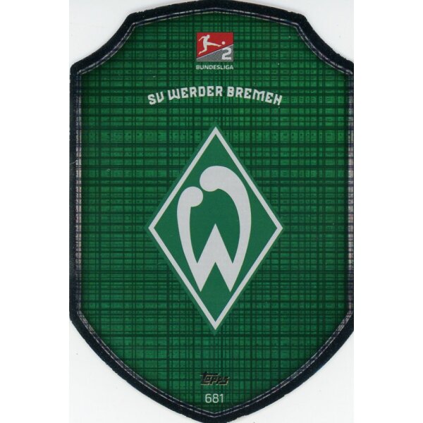 681 - Werder Bremen - Clubkarte - 2021/2022