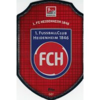 687 - 1. FC Heidenheim 1846 - Clubkarte - 2021/2022