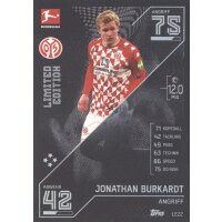 LE22 - Jonathan Burkardt - Limitierte Karte - 2021/2022