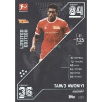 LE23 - Taiwo Awoniyi - Limitierte Karte - 2021/2022