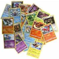 Pokemon 50 Verschiedene + 1 V-Karte Garantiert - Deutsch