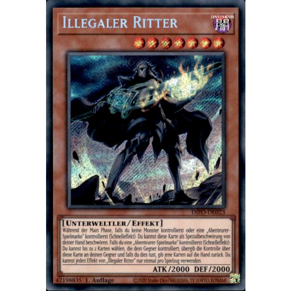 DIFO-DE023 - Illegaler Ritter - 1. Auflage