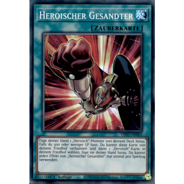 DIFO-DE061 - Heroischer Gesandter - 1. Auflage