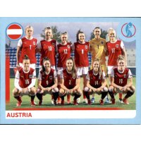 Frauen EM 2022 Sticker 16 - Austria - Team