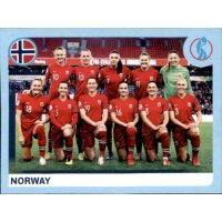 Frauen EM 2022 Sticker 17 - Norway - Team