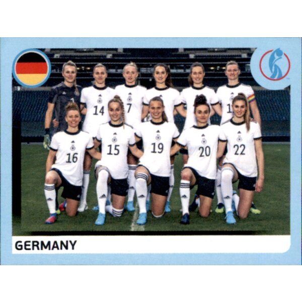 Frauen EM 2022 Sticker 19 - Germany - Team